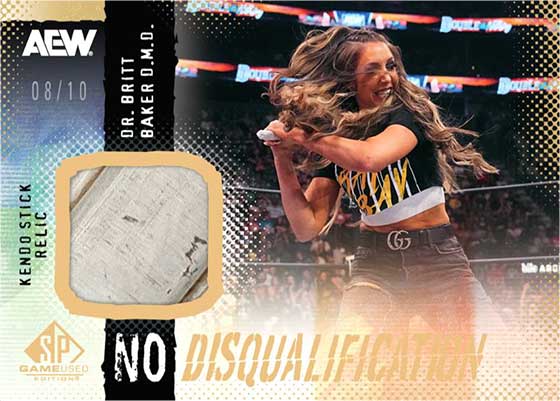 2025 Upper Deck AEW SP Game Used