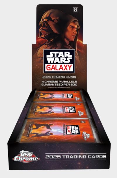 Star Wars-CHROME GALAXY 2025 Hobby Box (Pre-Order)
