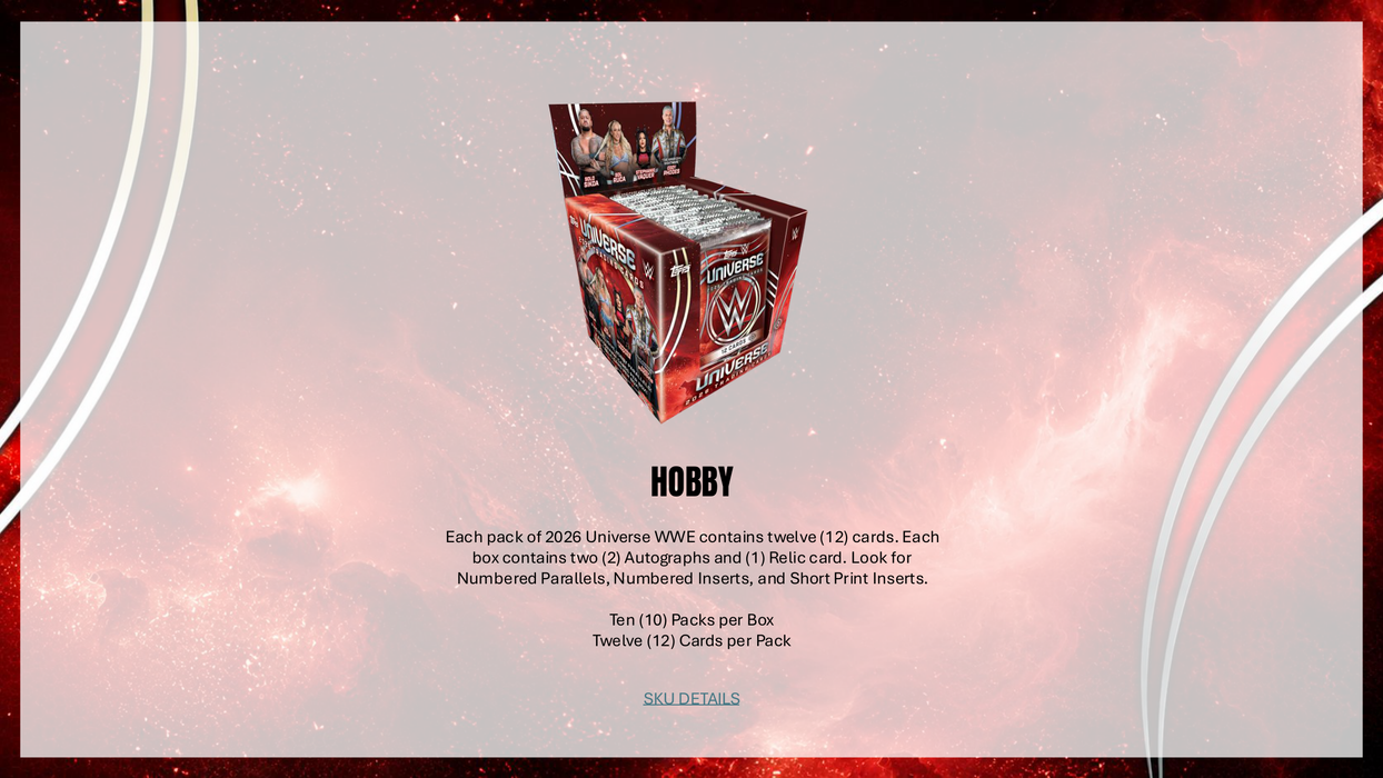 2026 Topps Universe WWE Hobby Pack