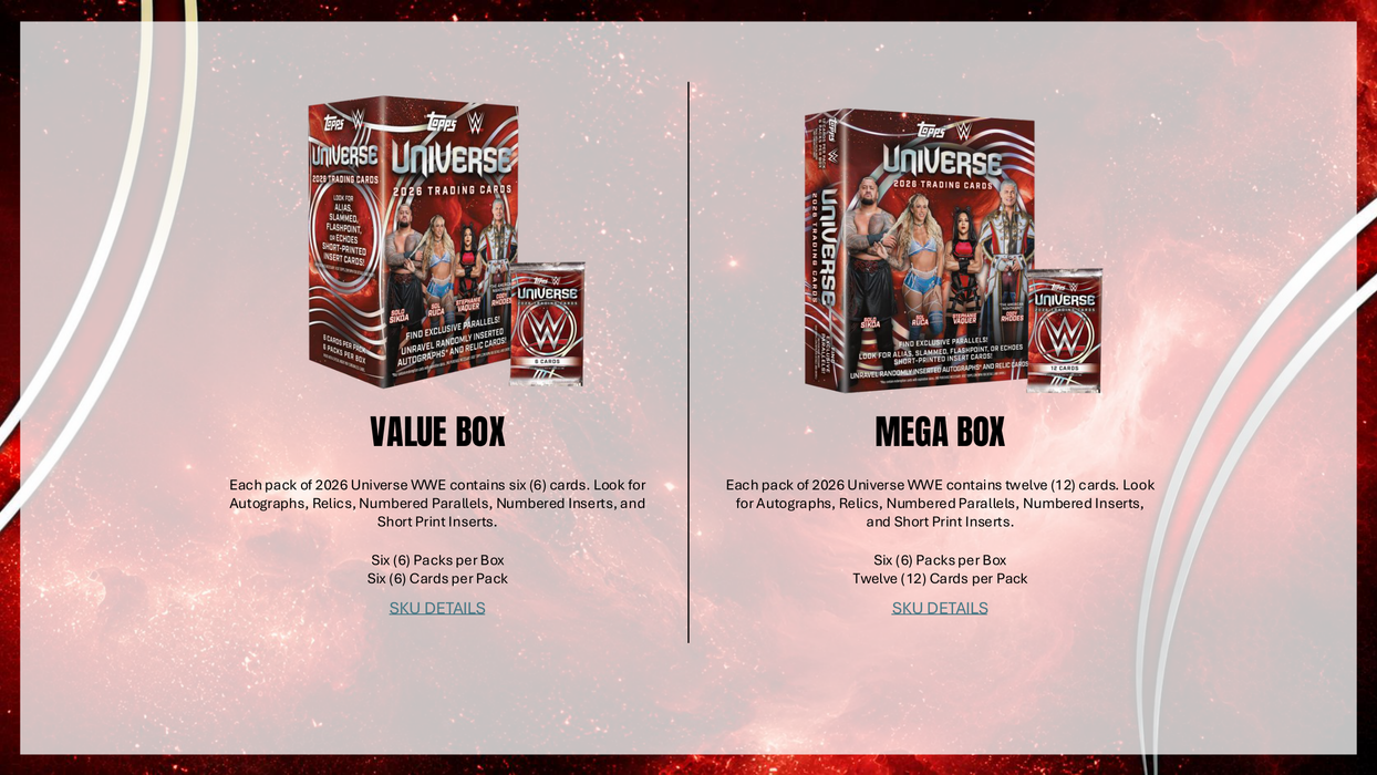 2026 Topps Universe WWE Hobby Pack