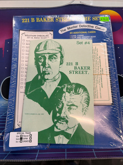 221 B Baker St Game Set #4 (Sealed)
