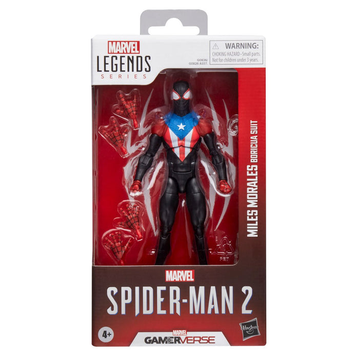 Miles Morales Boricua Suit - Spider-Man Marvel Legends Series Gamerverse Wave 1