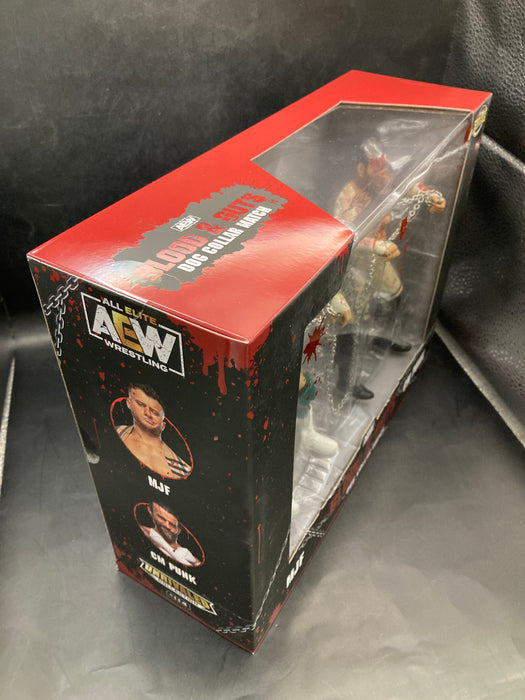 AEW Dog Collar Match (CM Punk & MJF)  2 Pack - AEW Blood and Guts Exclusif