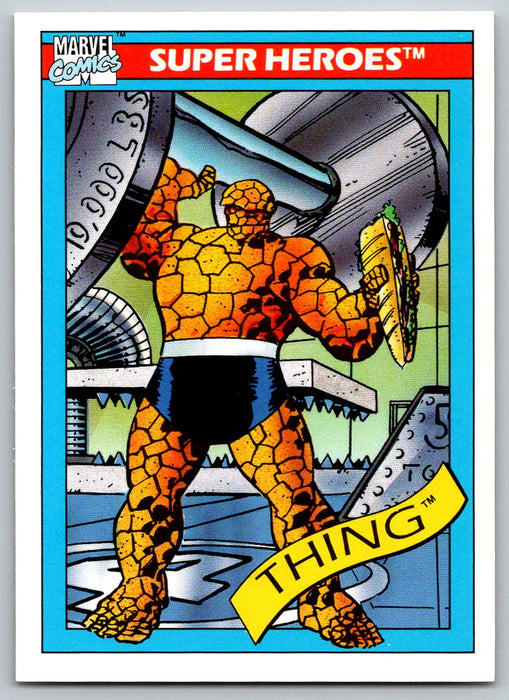 1990 Impel Marvel Universe I #6 Thing