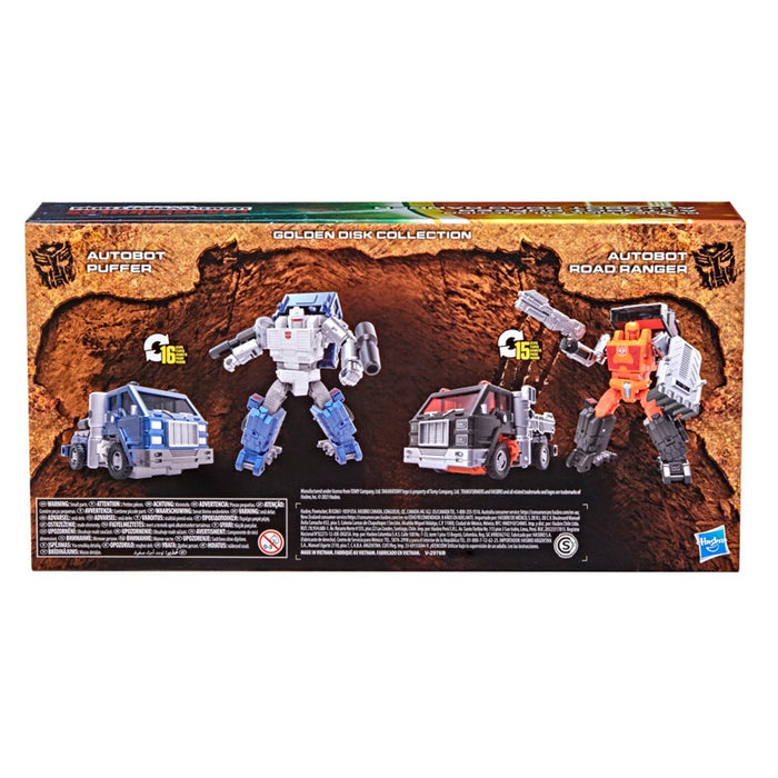 Transformers Generations War for Cybertron Road Ranger and Puffer
