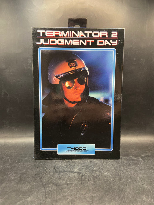 NECA Ultimate T-1000 Motorcycle Cop Terminator 7" Action Figure