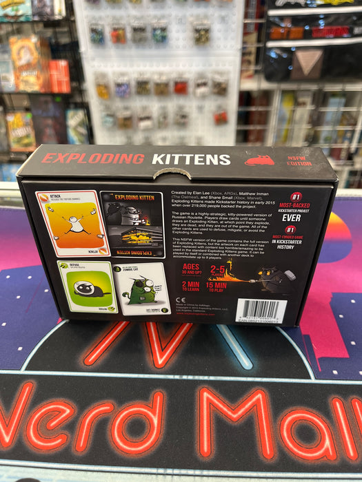 Exploding Kittens NSFW Deck