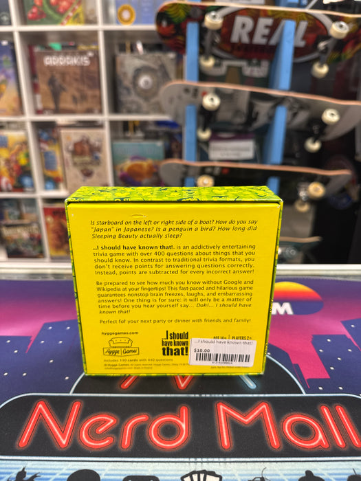 ...I should have known that!