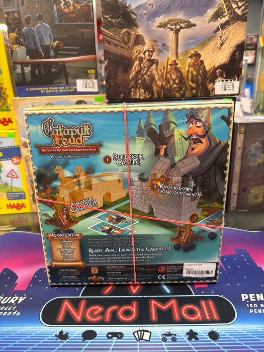 Catapult Feud w/ 2 playmats