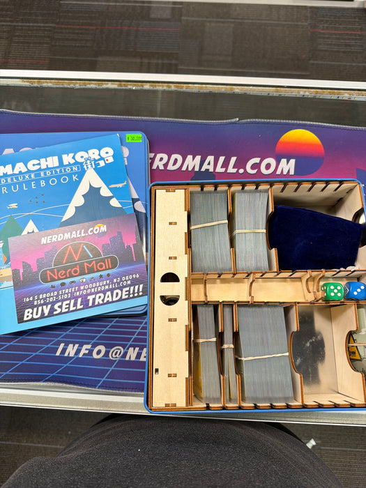 Machi Koro Deluxe (Sleeved & Organized (wood)