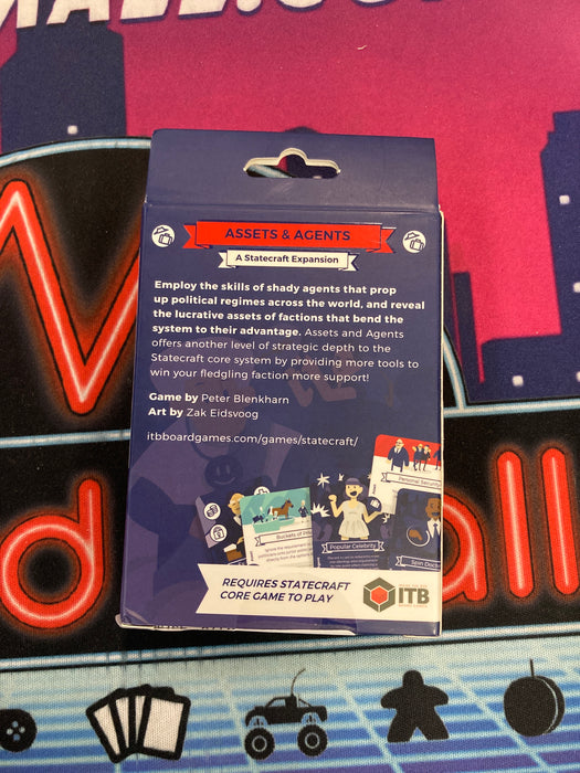 State Craft Assets & Agents Exp