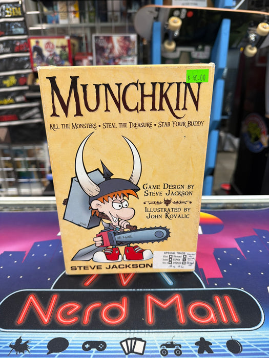 Munchkin Base w/ 4 & 6 & Marked for Death & Reloaded Exps