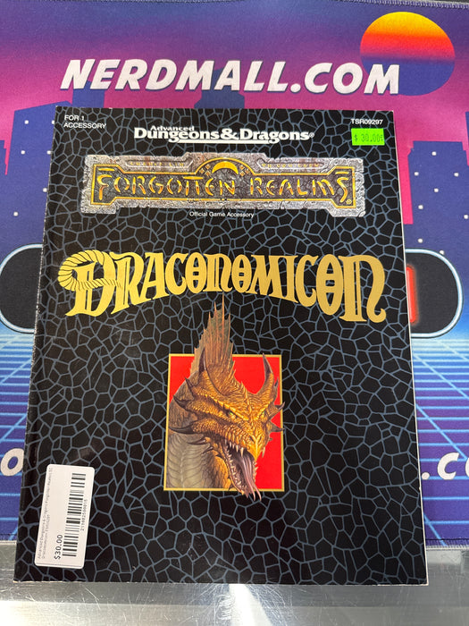 Advanced Dungeons & Dragons Forgotten Realms SC Draconomicon TSR09297