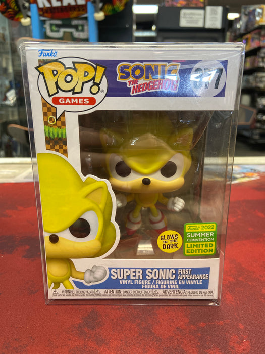 POP Games: Sonic the Hedgehog - Super Sonic First Appearance (GITD) [2022 Summer Con Excl.]