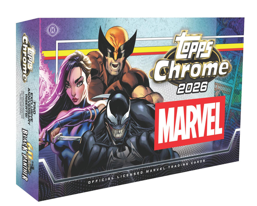 2026 Topps Marvel Comics Chrome (Hobby) Box [Pre-Sell]