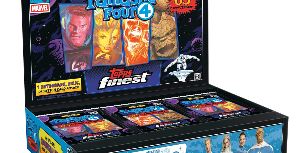 2026 Topps Finest Fantastic Four Hobby Bo | Marvel Autographs 