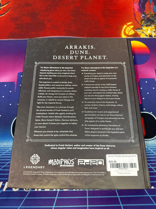 Dune The Roleplaying Game