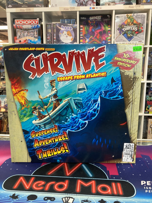 Survive Escape from Atlantis w/ 5-6 player, Giant Squid & Dolphins & Dive Dice Exps
