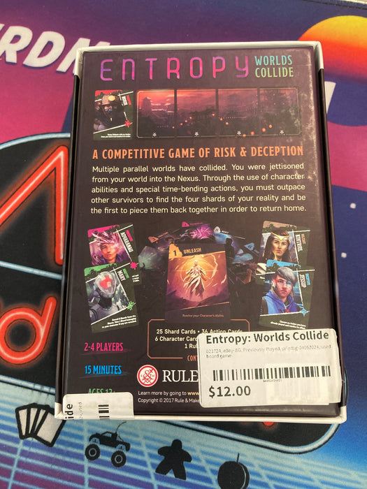 Entropy World's Collide (New iNside)