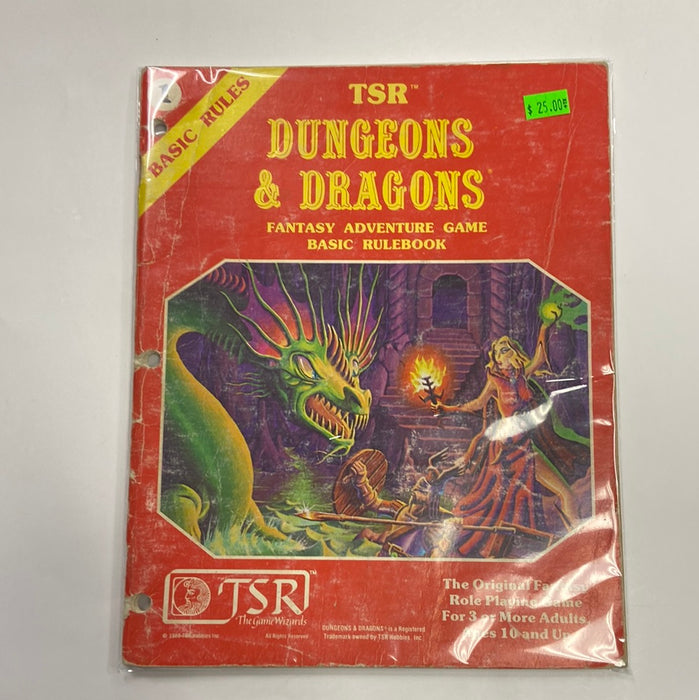 TSR Dungeons & Dragons Basic Rulebook