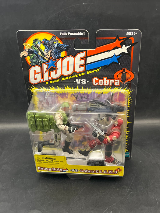 GI Joe vs. Cobra Heavy Duty vs. Cobra C.L.A.W.S. 2-Pack