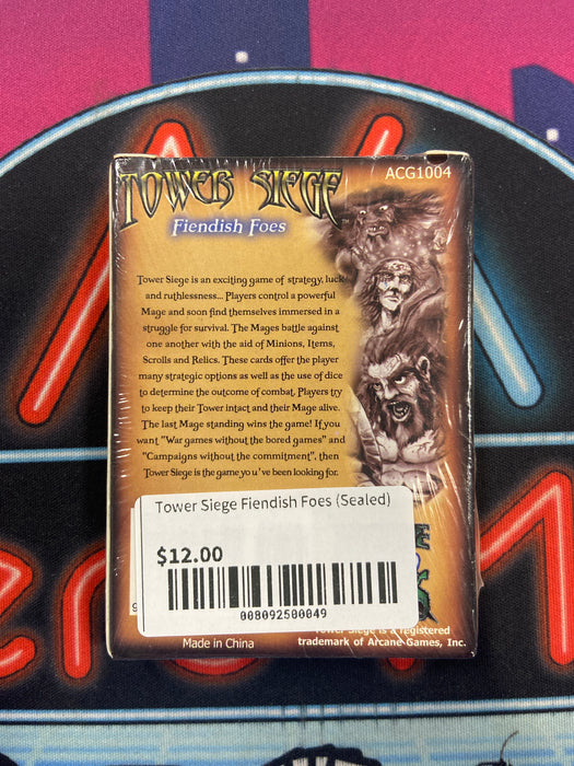 Tower Siege Fiendish Foes (Sealed)