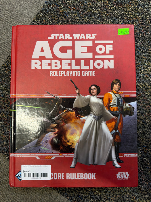 Star Wars RPG Age of Rebellion Core Rulebook