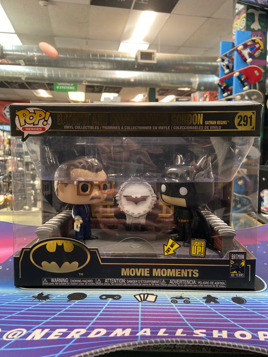 POP Heroes: Batman and Commissioner Gordon (Batman Begins)