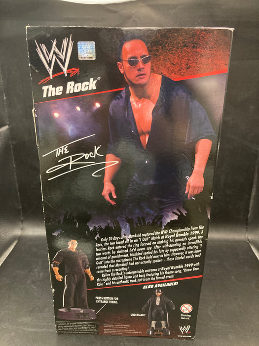 WWE Wrestling Entrance Greats The Rock Action Figure