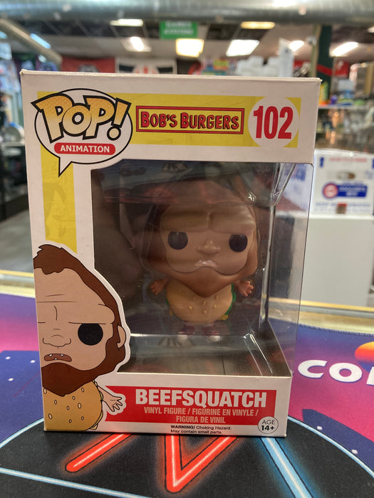 POP Animation Bobs Burgers - Beefsquatch