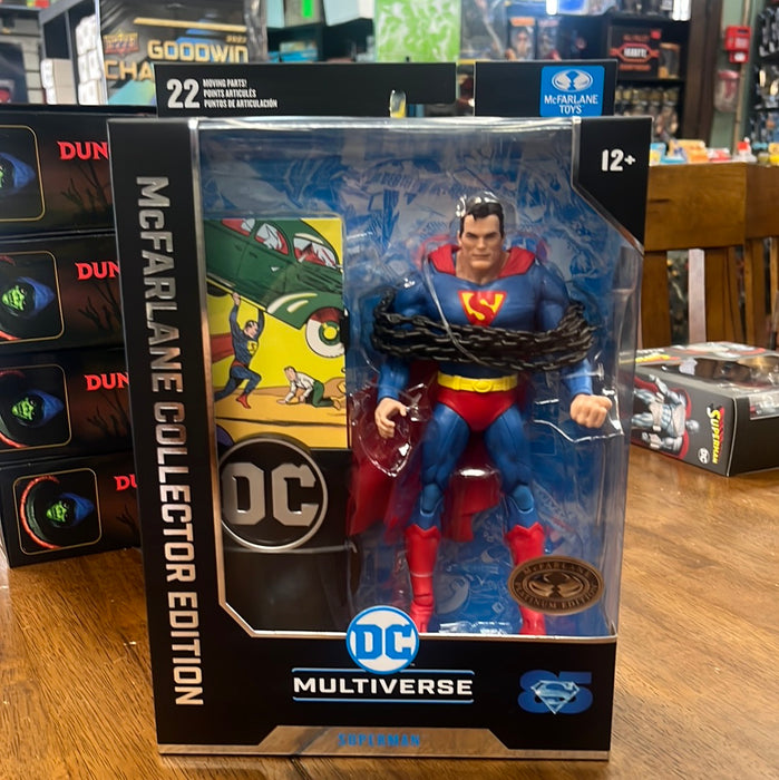 Superman (Action Comics #1) (Platinum Edition) - DC McFarlane Collector Edition Wave 1