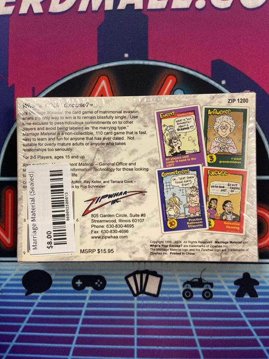 Marriage Material (Sealed)