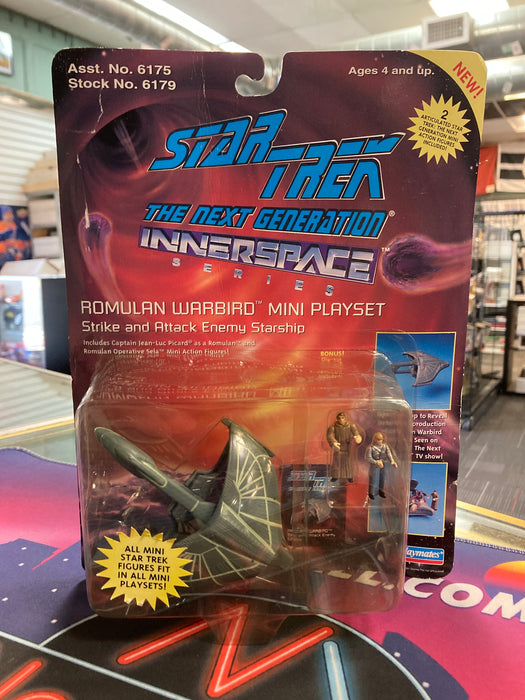 Star Trek Next Generation Innerspace Series Romulan Warbird Mini Playset