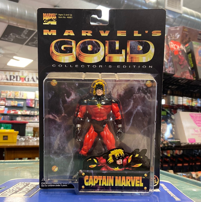 Toy Biz Marvel's Gold Captain Marvel