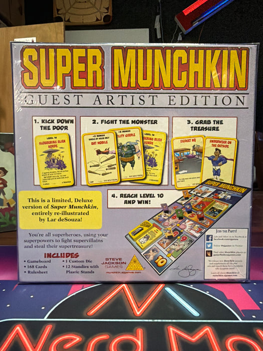 Super Munchkin Guest Artist Edition (Sealed)