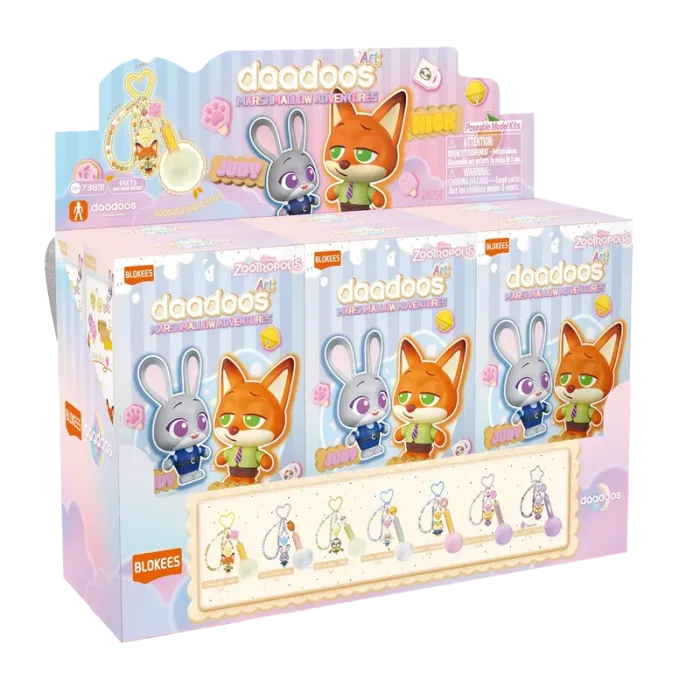 Blokees: Zootopia - daadoos Art Series 01 - Marshmallow Adventures