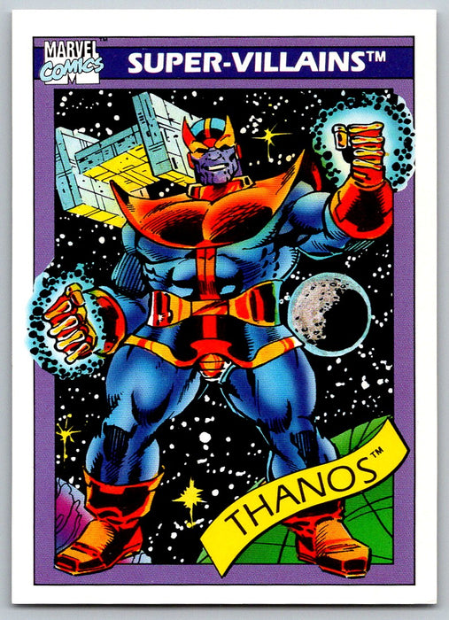 1990 Impel Marvel Universe I #79 Thanos