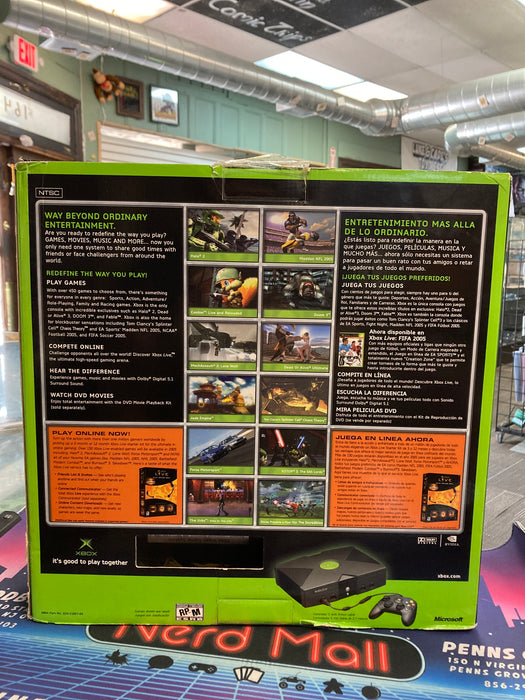 Original Xbox System CIB Open Box - New Inside