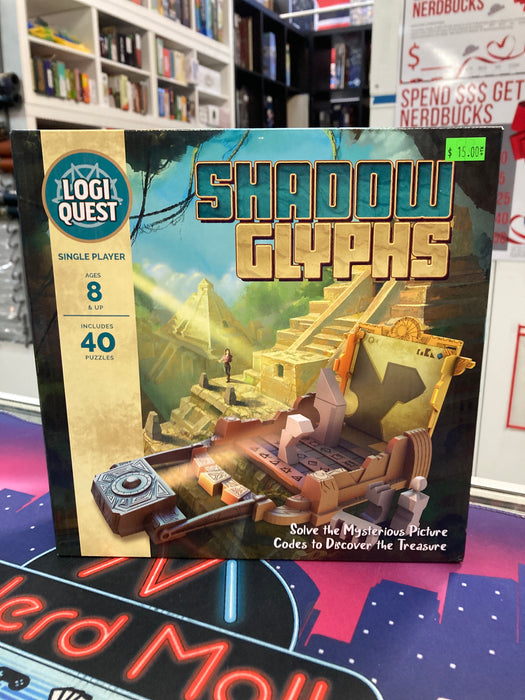 Shadow Glyphs (logi Quest) (New Inside)