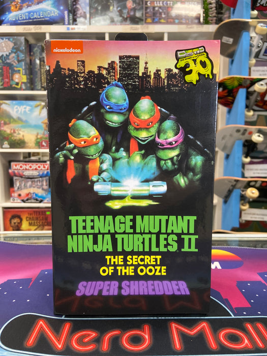 NECA Teenage Mutant Ninja Turtles II Secret of the Ooze 30th Anniversary Super Shredder
