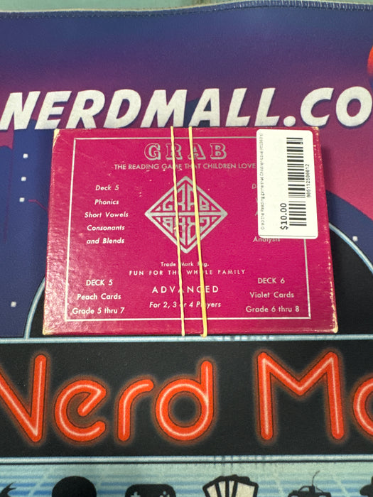 Grab the Reading game that Children Love (©1960's)