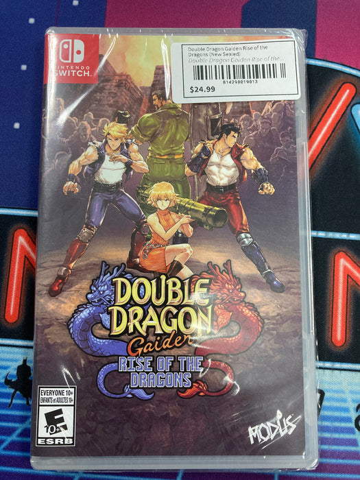 Double Dragon Gaiden Rise of the Dragons (New Sealed)