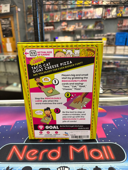 Taco Cat Goat Cheese Pizza - Ridiculously Large Edition
