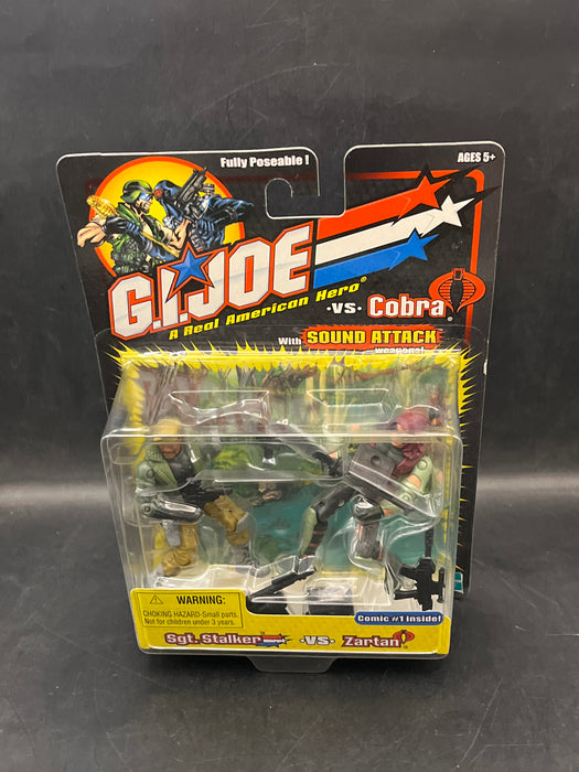 GI Joe vs. Cobra Sgt. Stalker vs. Zartan 2-Pack