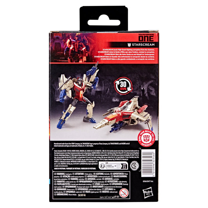 Starscream (Transformers One) - Transformers Studio Series Premier Deluxe Class Wave 28