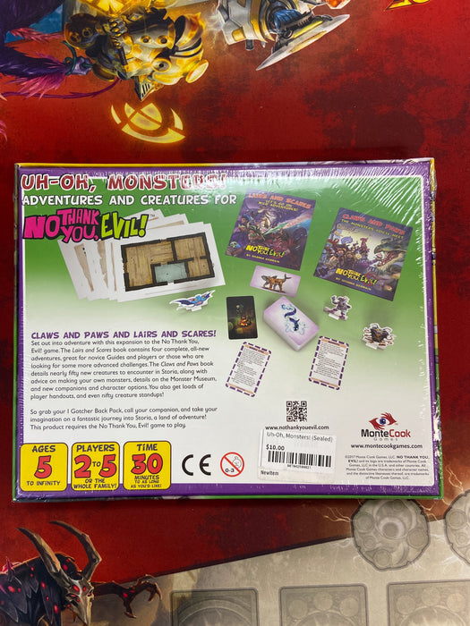 Uh-Oh, Monsters! (Sealed)