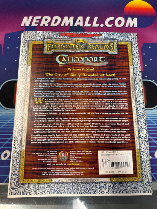 Advanced Dungeons & Dragons Forgotten Realms SC Calimport 9589