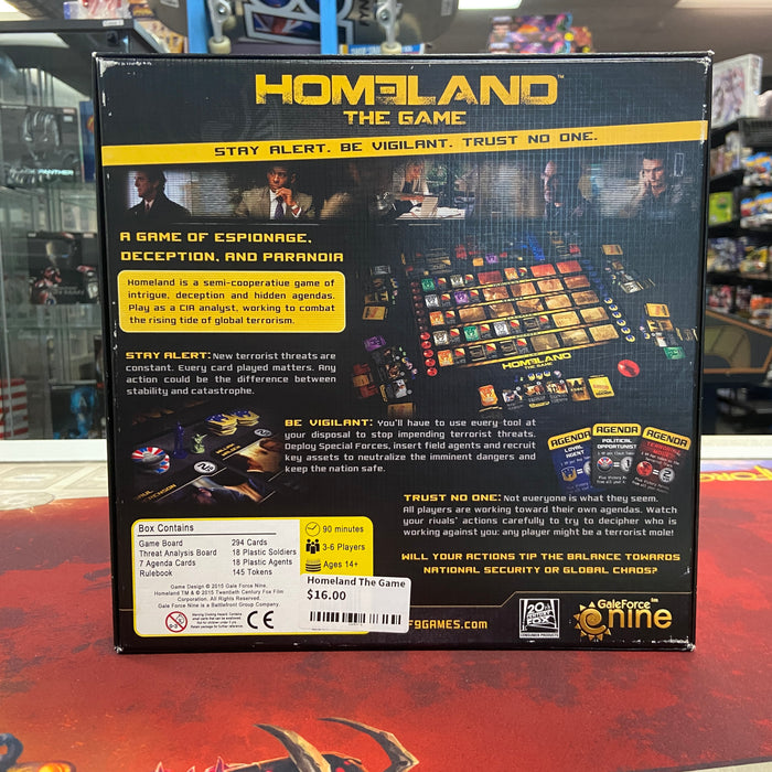 Homeland The Game