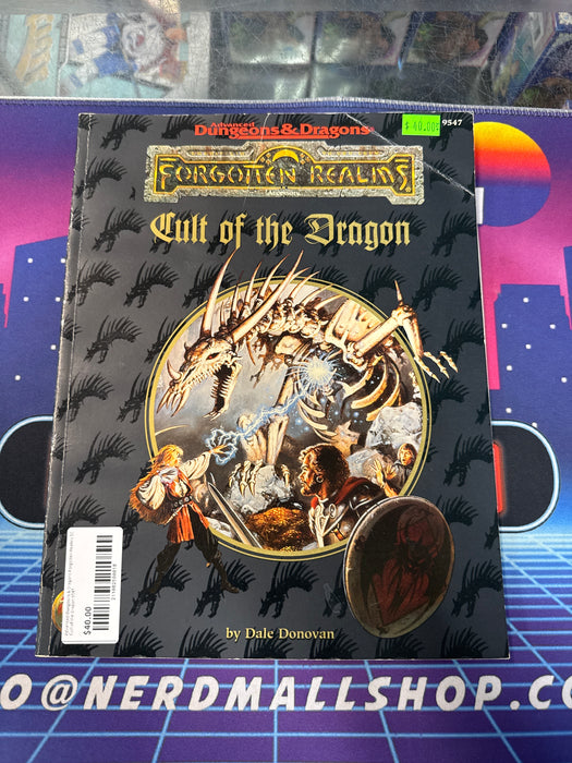 Advanced Dungeons & Dragons Forgotten Realms SC Cult of the Dragon 9547