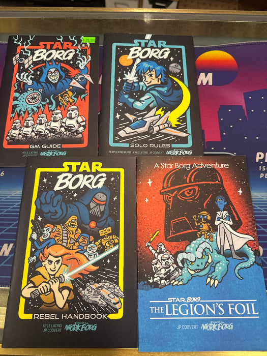 Starborg Set of 4- GM Guide, Solo, Rebel HB, Legion's Foil